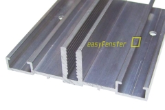 Basisprofil AG 100 Glasauflageprofil Alu f�r Winterg�rten und Fa