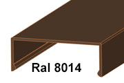 RAL 8014 braun