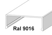 RAL 9016 weiß