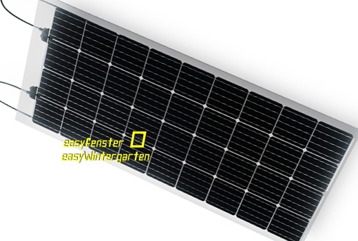 Glas-Glas Module, ca.20% Transparent - 185 Wp 710x1550 mm